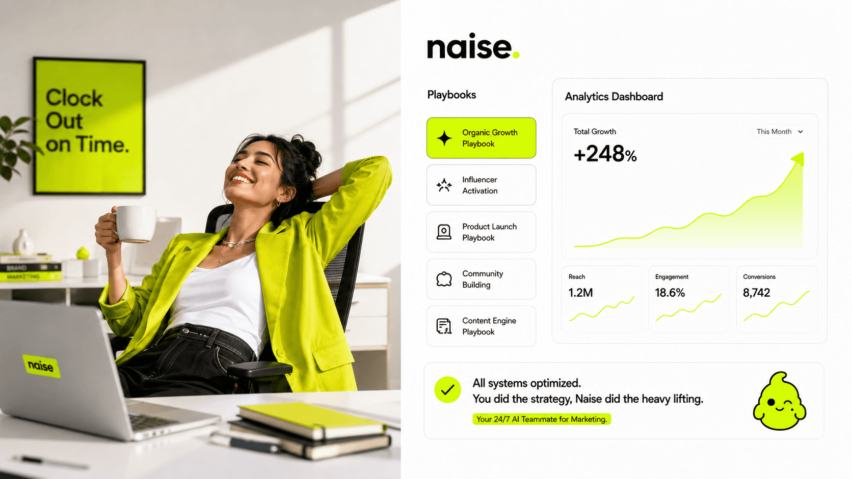 Naise AI is Officially Live: The Era of Manual Execution is Over.