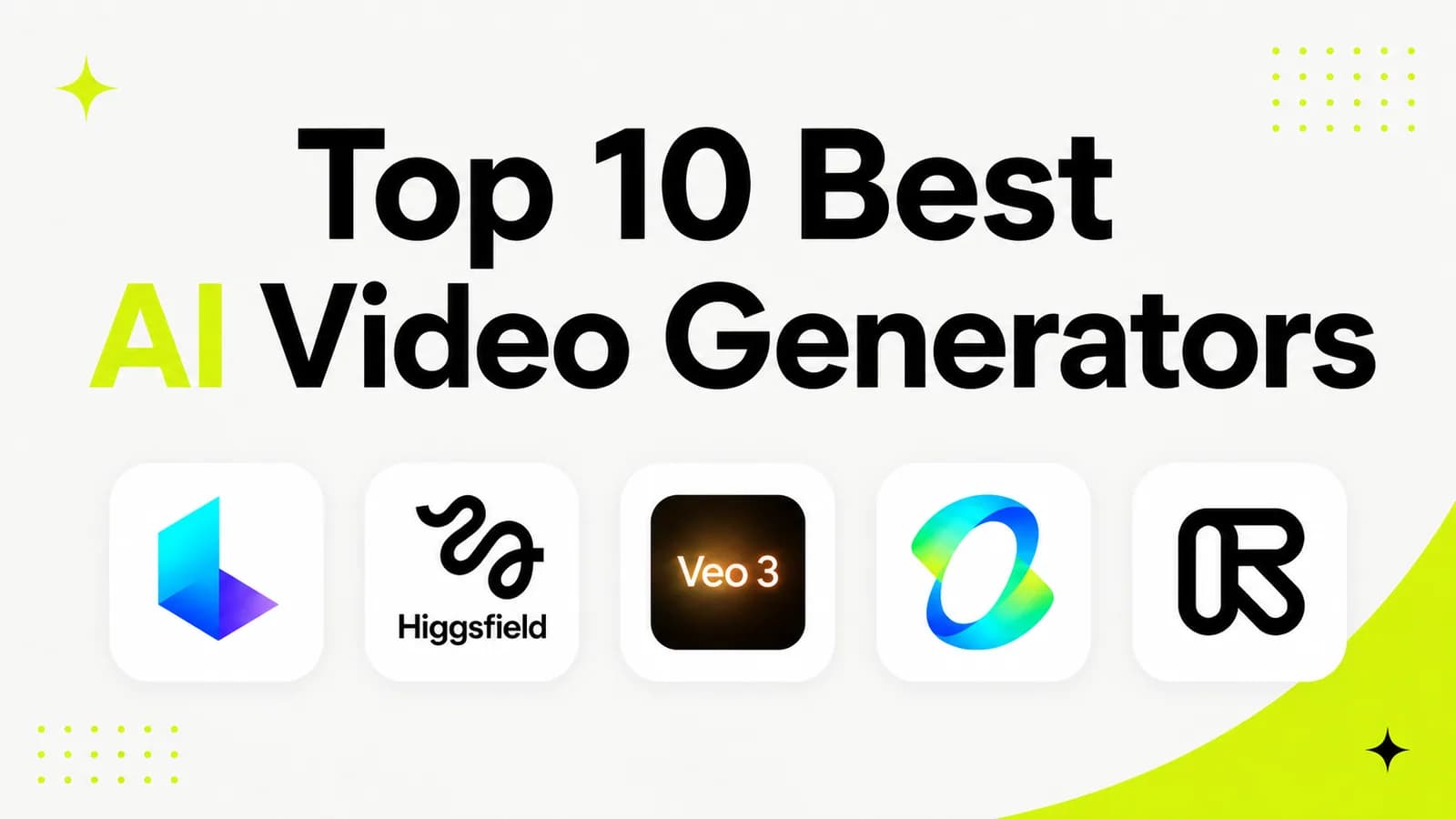 Top AI Video Generators of 2026 (Tested & Compared)
